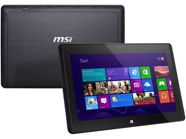 MSI W20 3M-002US AMD A-Series A4-1200 (1.00 GHz) 2 GB Memory 11.6\" 1366 x 768 Tablet Windows 8